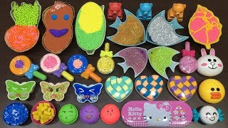 MIXING FLOAM AND CLAY INTO SLIME ! SATISFYING SLIME VIDEO