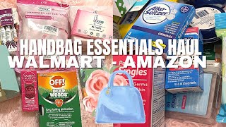 MUST - HAVE HANDBAG/PURSE ESSENTIALS HAUL - WALMART, AMAZON AND MORE
