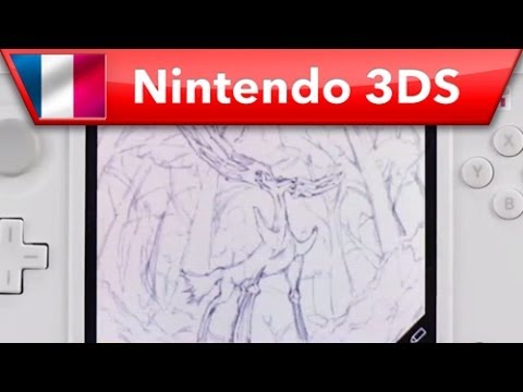 Pokemon Art Academy - Bande annonce Xerneas (Nintendo 3DS)
