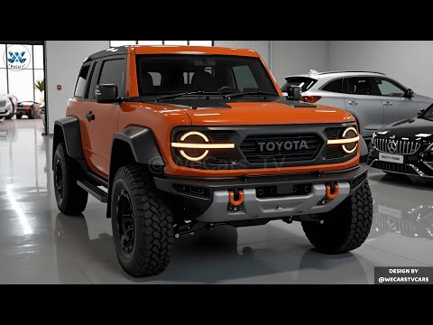 A New 2026 Toyota Land Cruiser Mini FJ 4x4 Unveiled - Retro Style Meets Future Tech