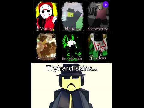 When you have to survive these killers/skins: #roblox #forsaken #shorts