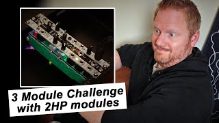 Video thumbnail for 3 Module Challenge with 2HP modules: LFO, Cat, Freez by Patrick POB OBrien