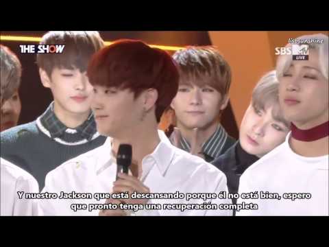 [Sub Español] GOT7 - Never Ever 1st Win @ The Show SBS MTV + Encore 170321