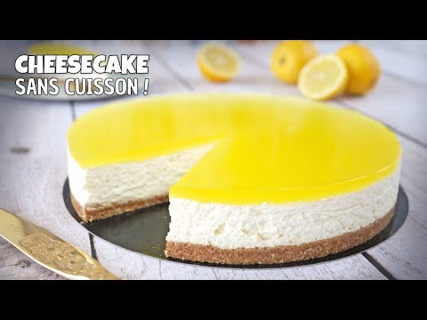 No-Bake Lemon Cheesecake