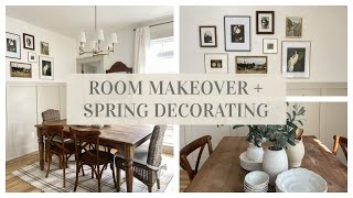 DECORATING FOR SPRING 2023 | ROOM MAKEOVER