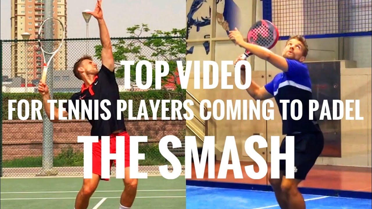 Smash technique: shifting from power to control