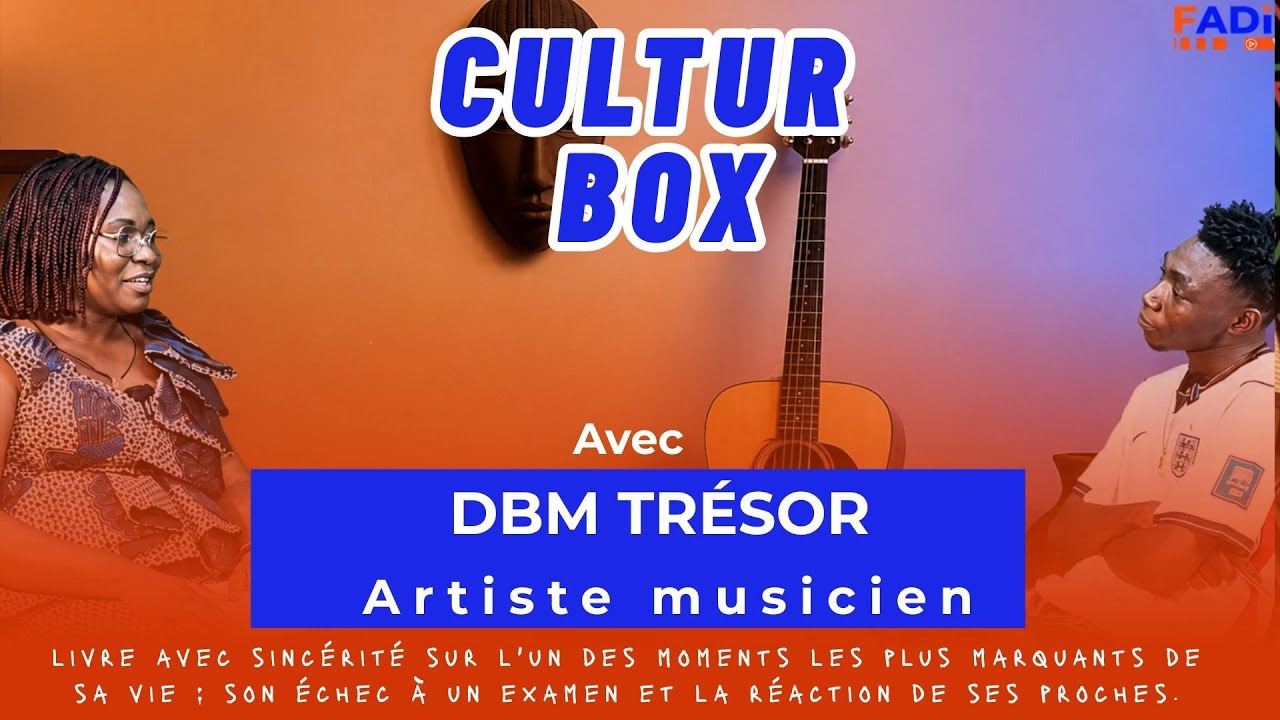 CULTURBOX reçois DBM TRÉSOR, artiste musicien 