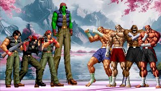 Download lagu [KOF Mugen] Ralf Jones Team vs Sagat Team mp3