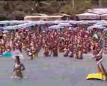 NICO VIRGILI-Scritta RAI in mare