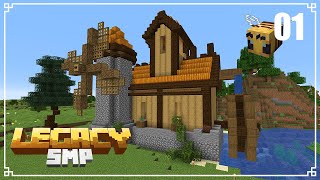 Legacy SMP: Episode 1 | Friendship, Adventures and Starter House!