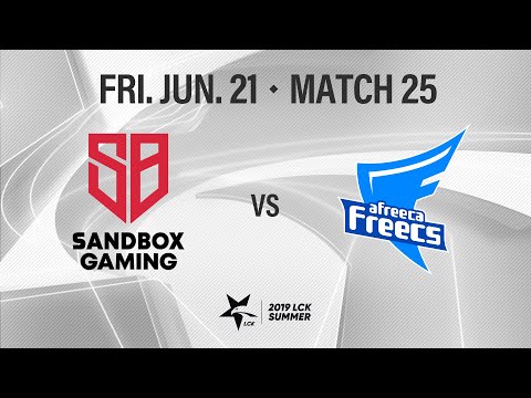 SB vs AF | Match25 H/L 06.21 | 2019 LCK Summer
