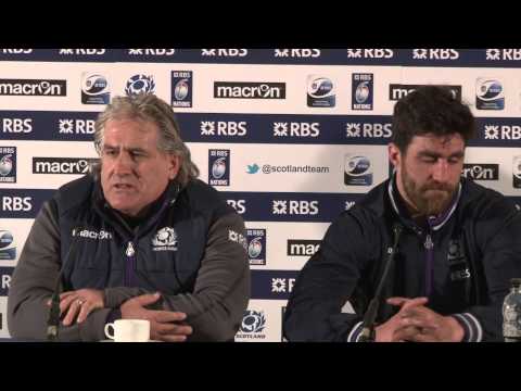 Scotland v France post match press conference with Scott Johnson and Kelly Brown