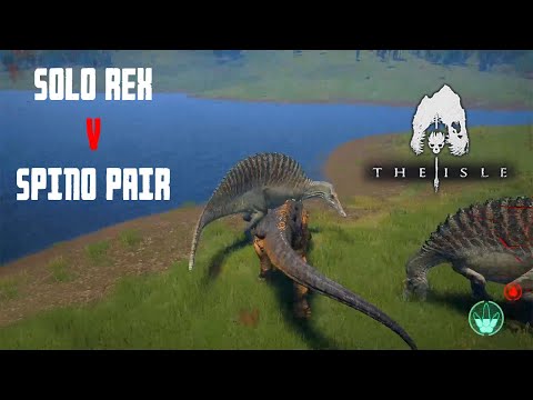 Solo Rex vs Spino Pair - The Isle