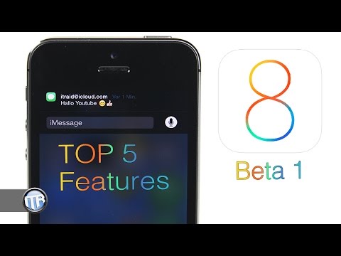 Preview: iOS 8 Beta 1 TOP 5 Features & Umfrage [Deutsch/German]