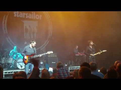 Starsailor - Four to the Floor (Get Lucky) Live in Wigan 13.07.16