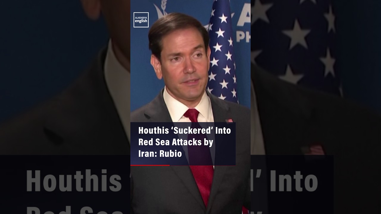 Video | Houthis ‘Suckered’ Into Red Sea Attacks by Iran: Rubio