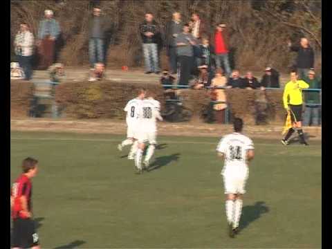 Mezőkövesd - Bp. Honvéd II., Bogdány Csaba gólja