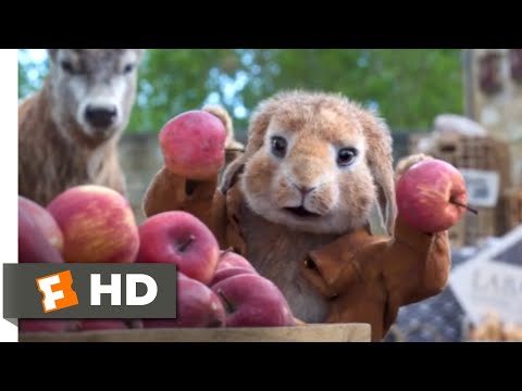 ピーターラビット2：家出人』（2021年） - ファーマーズ・マーケットの強盗シーン（8/10）｜Movieclips (Peter Rabbit 2: The Runaway (2021) - The Farmer's Market Heist Scene (8/10) | Movieclips)