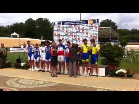 Podium France Piste 2011