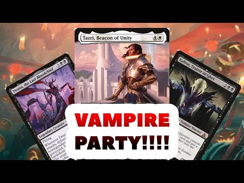 Tazri, Vampire Party Commander Deck