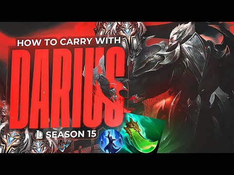 How to CARRY with DARIUS SEASON 15 - Challenger Darius In-Depth Reviews