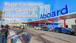 Royal Caribbean Port Galveston Cruise Terminal, Parking & Embarkation