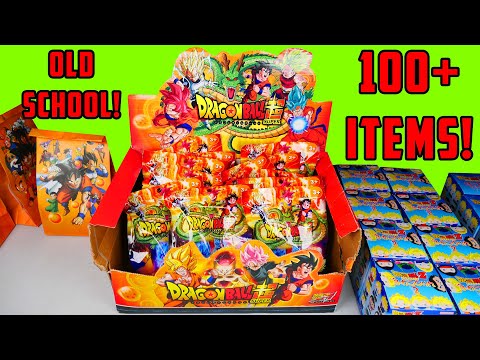 Opening VINTAGE Dragon Ball Mystery Packs From The 1980's