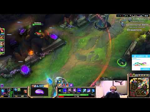 Meteos duo Balls - RekSai vs Morgana Jungle - League of Legends Full Game