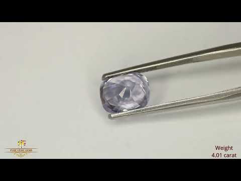 Blue Sapphire 4.01ct. (KHOONI) video