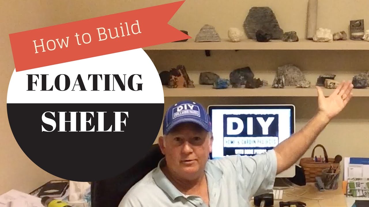 How to build thin Floating Shelves