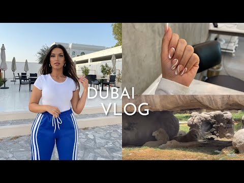 VLOG: Dubai - Zoo safari (FAIL), getting nails done, McDonald's BTS meal