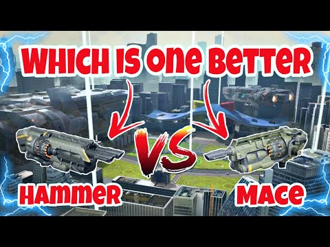 [WR]🔥Hammer VS Mace Weapon Comparison |War Robots|