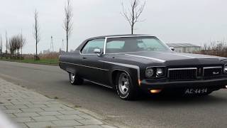 Dr. Dre’s gangstercar The Watcher &amp; Eminem behind the wheels @ Oldsmobile 98 1973. Dr Dre tribute.