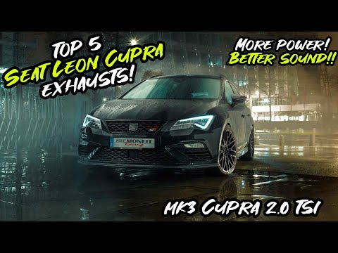 Top 5 Seat Leon Mk3 Cupra 2.0 TSI Exhausts!