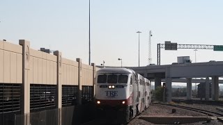 Cabride on the Trinity Railway Express.