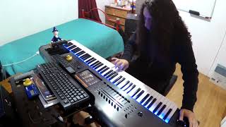 Children Of Bodom - Mask Of Sanity keyboard solo Dr Kronos