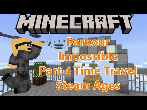 EPIC Minecraft Parkour Map: Time Travel Parkour Madness!