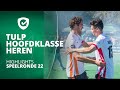 Highlights Hoofdklasse Heren - 2021/2022 - Speelronde 22