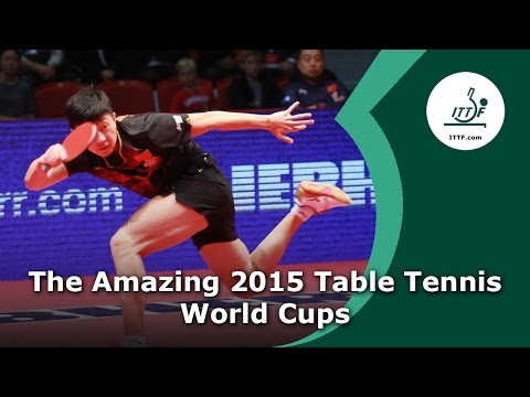 The Amazing 2015 Table Tennis World Cups