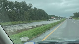 Coastal North Carolina residents react to devastating flood damage