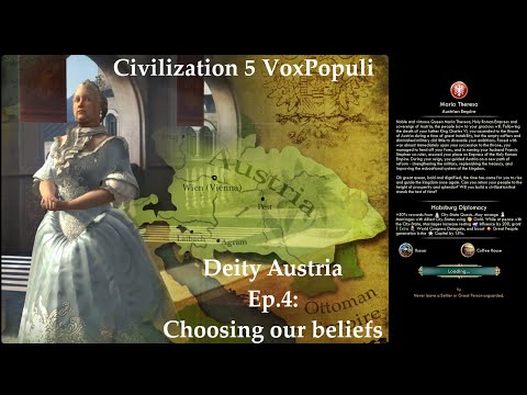 Civ 5 Vox Populi: Deity Austria - Ep.4: Choosing our beliefs