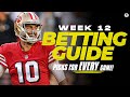 NFL Week 12 Betting Guide: EXPERT Picks for EVERY Game | CBS Sports HQ