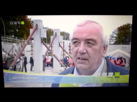 Noa4-TV:Protest zur Grundsteinlegung Audi terminal/Auto Wichert