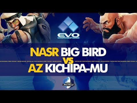 NASR Big Bird (Rashid) VS AZ Kichipa-mu (Zangief) - EVO 2019 Top 32 Winners - CPT 2019
