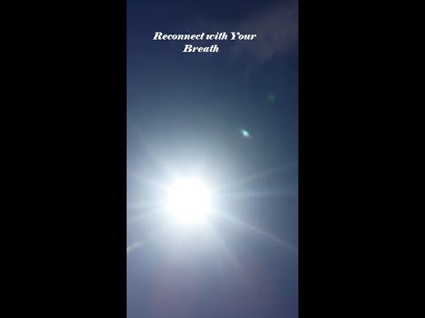 Cloud and Sun - Bird Singing - short Meditation