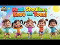 Head Shoulders Knees And Toes Fun Song For Kids Learn Body Parts Nursery Rhyme 2025