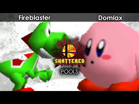 Smash 64: Fireblaster (Yoshi) V SMT | Domlax (Kirby) - Shattered 103 Tournament SSB64