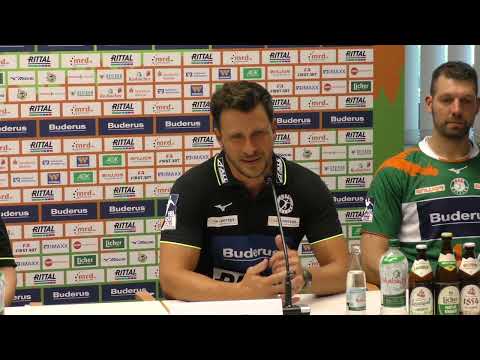 Pressekonferenz nach der Niederlage gegen den SC DHfK Leipzig!