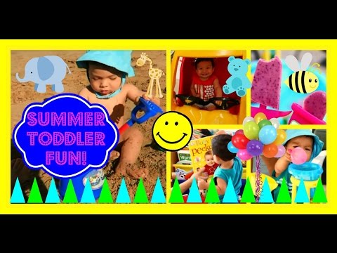Summer Must Try Activities & DIY with Toddlers, Babies, Kids! Video