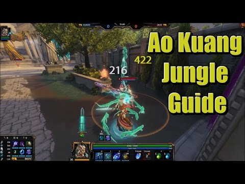 SMITE: Ao Kuang Jungle Guide - Start, Build, Relics & More!
